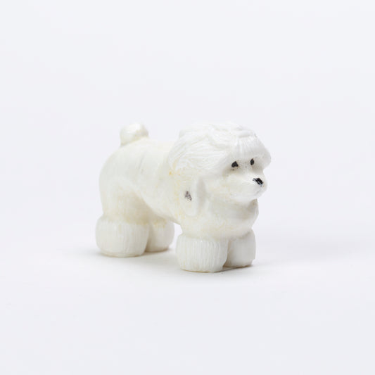 Felissa Martin: White Marble, Poodle