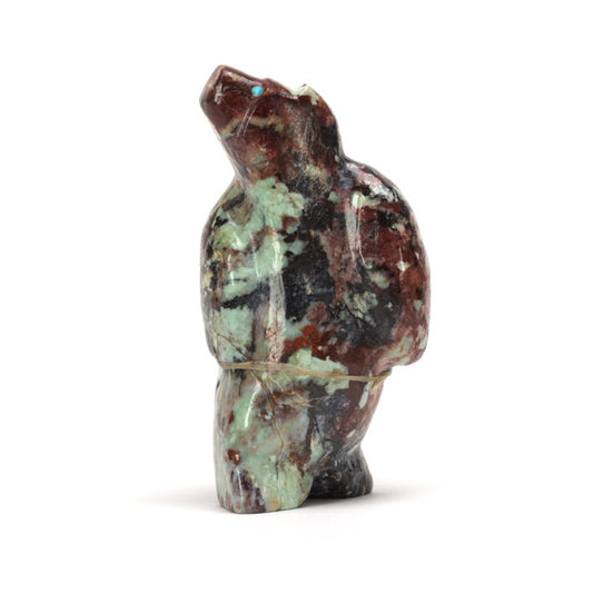 Michael Mahooty: Mexican Turquoise, Standing Bear
