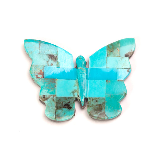 Cheryl Beyuka: Turquoise, Butterfly