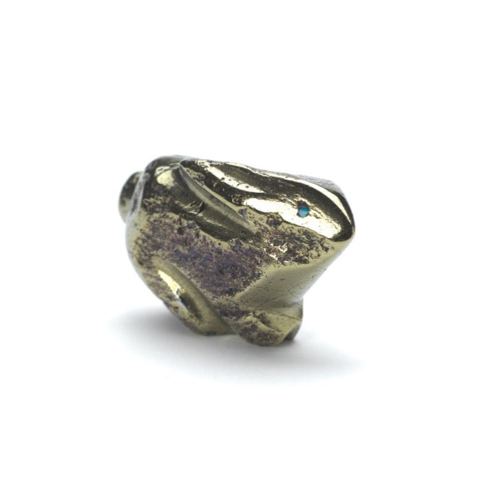 Pyrite Rabbit Clayton & Abby Panteah: Peacock Pyrite, Rabbit – Zuni Artist Resource Team