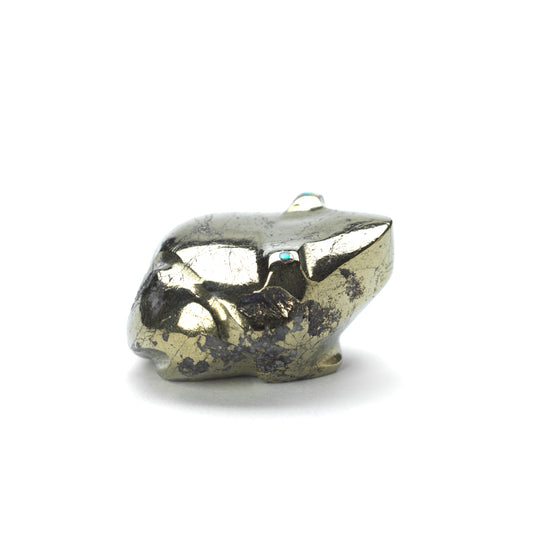 Clayton & Abby Panteah: Peacock Pyrite, Frog
