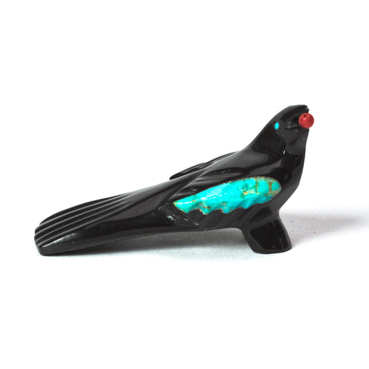 Calvert Bowannie: Black jet/Turquoise Winged/Magpie