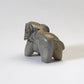 Enrike Leekya: Septarian, Elephant w/turquoise tusks