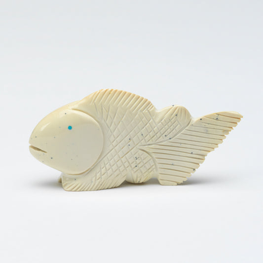 Gilbert Lonjose: Fishrock, Fish with Turquoise Eyes.
