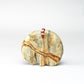 Farlan & Paulette Quam:Caribbean Calcite, Medicine Bear with  bundle
