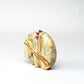 Farlan & Paulette Quam:Caribbean Calcite, Medicine Bear with  bundle