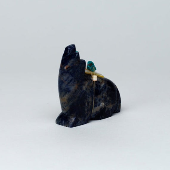 Kyle Mahooty (d): Sodalite Coyote with Bundle
