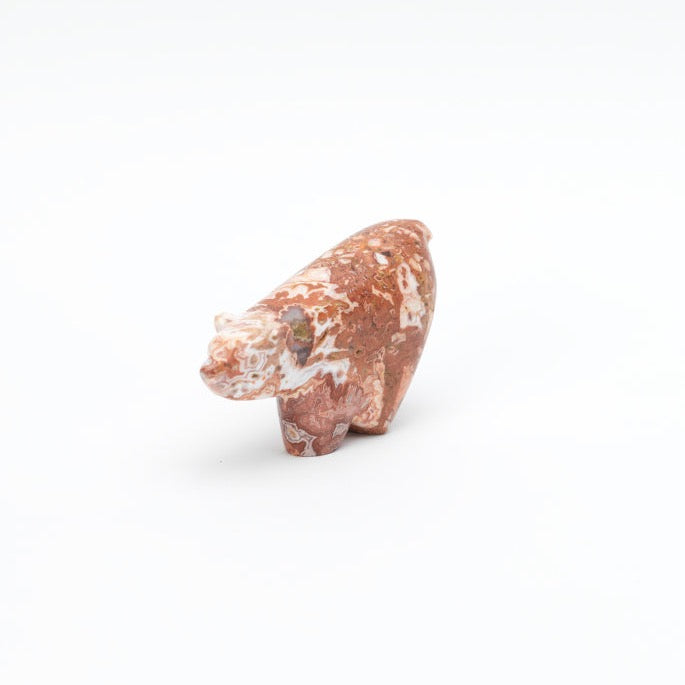 Melvin Sandoval: Crazy Lace Agate, Bear