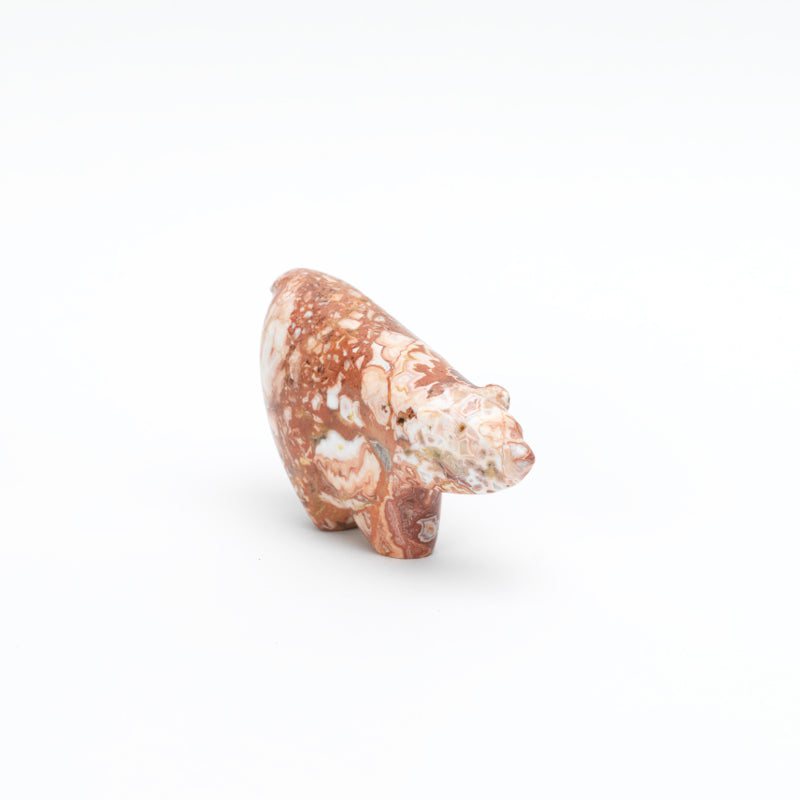 Melvin Sandoval: Crazy Lace Agate, Bear