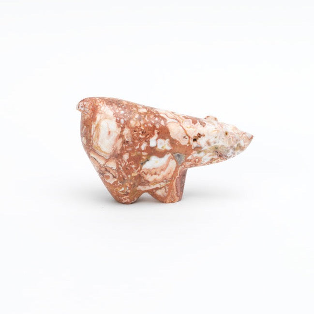 Melvin Sandoval: Crazy Lace Agate, Bear