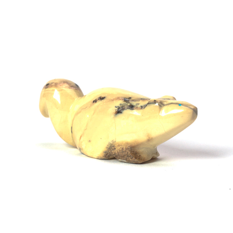 Clayton & Abby Panteah: Fishrock, Squirrel With Turquoise Heartline