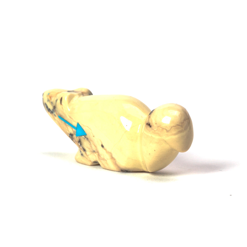 Clayton & Abby Panteah: Fishrock, Squirrel With Turquoise Heartline