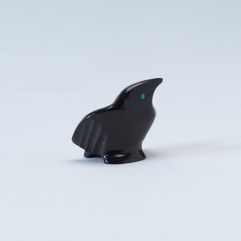 Calvert Bowannie: Black Marble, Raven