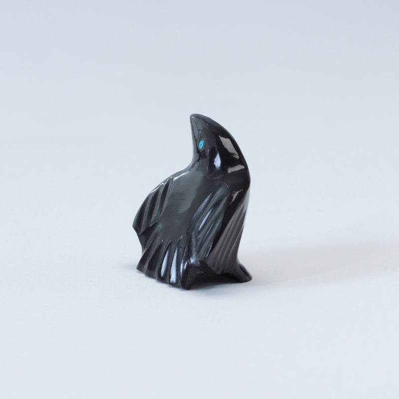 Calvert Bowannie: Black Marble, Raven