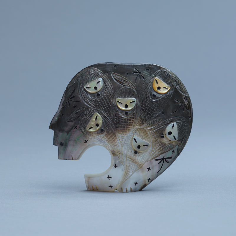 Kateri Q. Sanchez: Black Lip Shell, Mama Bear & Five Maidens