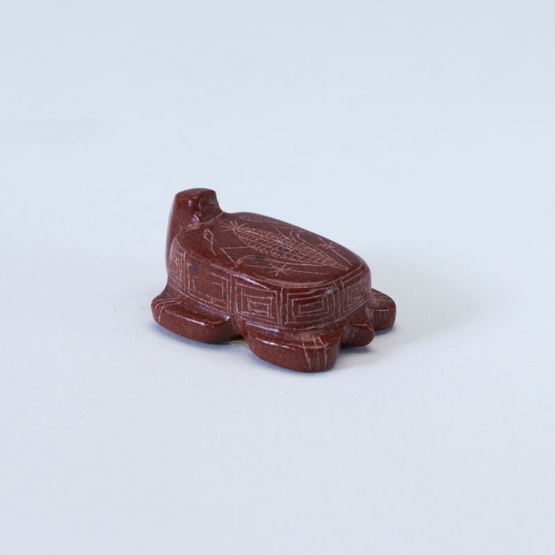Patrick Wallace: Etched Pipestone, Turtle