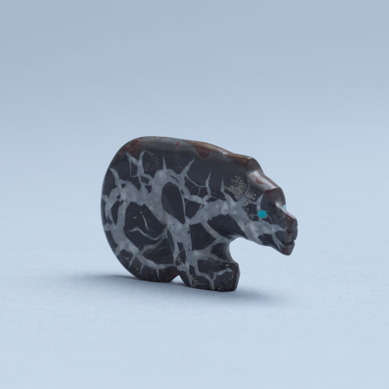 Kateri Q. Sanchez: Septarian Concreation, Bear