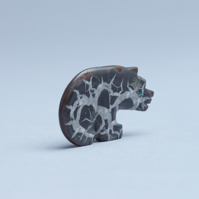 Kateri Q. Sanchez: Septarian Concreation, Bear