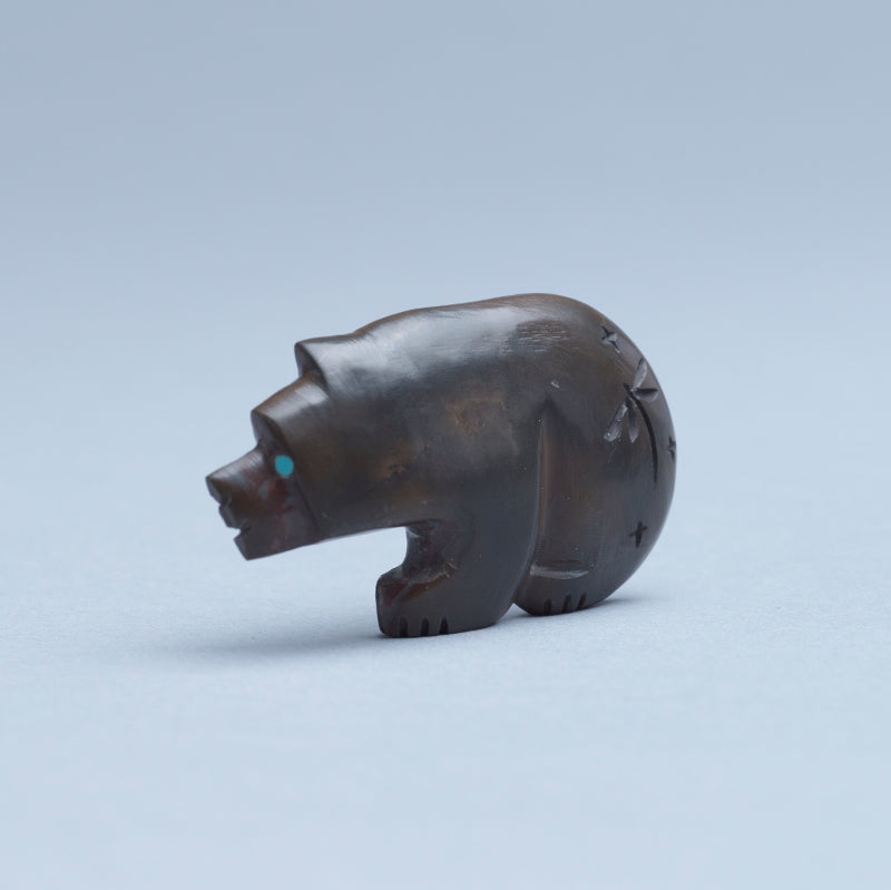 Kateri Q. Sanchez: Septarian Concreation, Bear