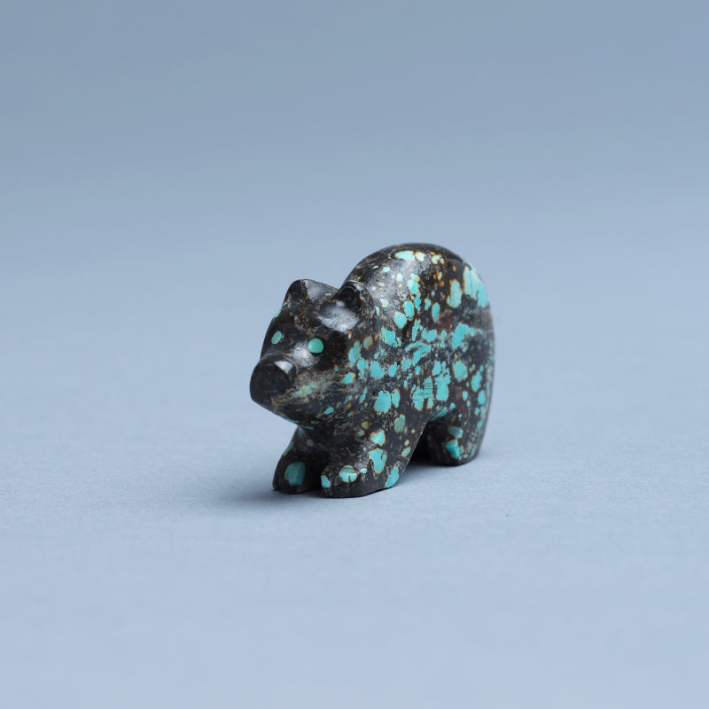 Eli Cheama: Chinese Turquoise, Bear