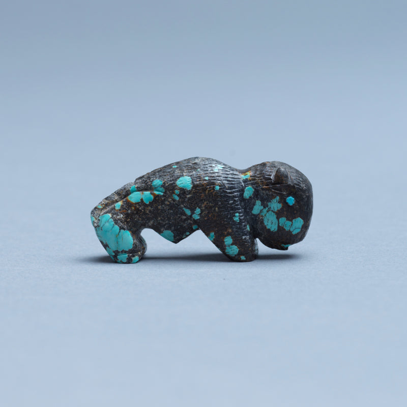 Vivella Cheama: Chinese Turquoise, Buffalo