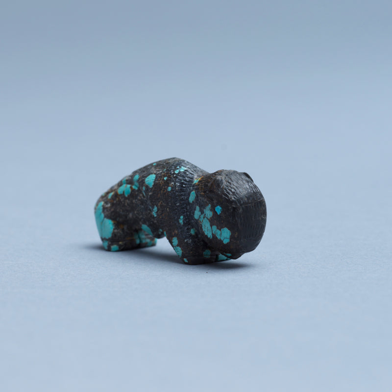 Vivella Cheama: Chinese Turquoise, Buffalo