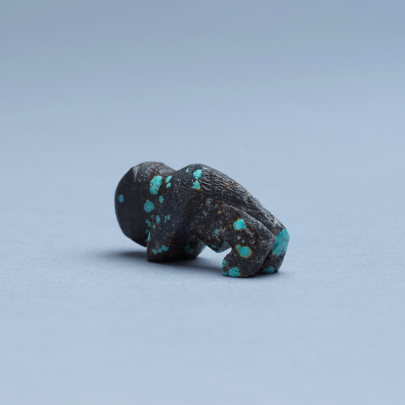Vivella Cheama: Chinese Turquoise, Buffalo