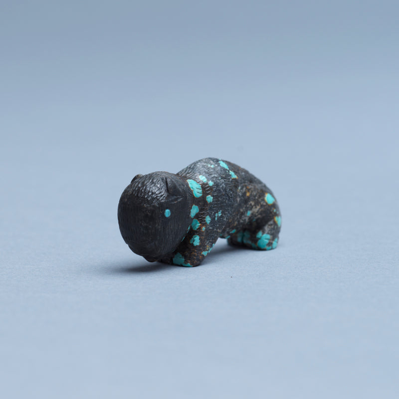 Vivella Cheama: Chinese Turquoise, Buffalo