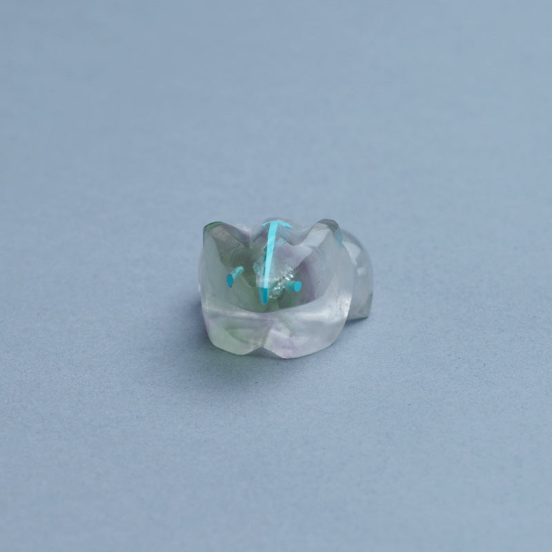 Kenric Laiwekate: Chinese Fluorite, Frog