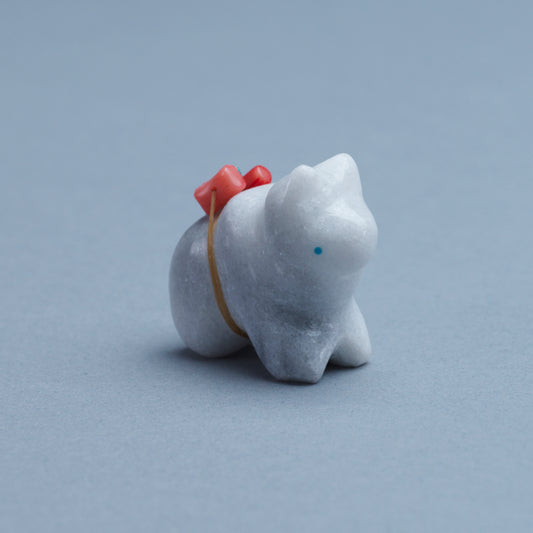 Sylvia Quam: White Marble, Fox