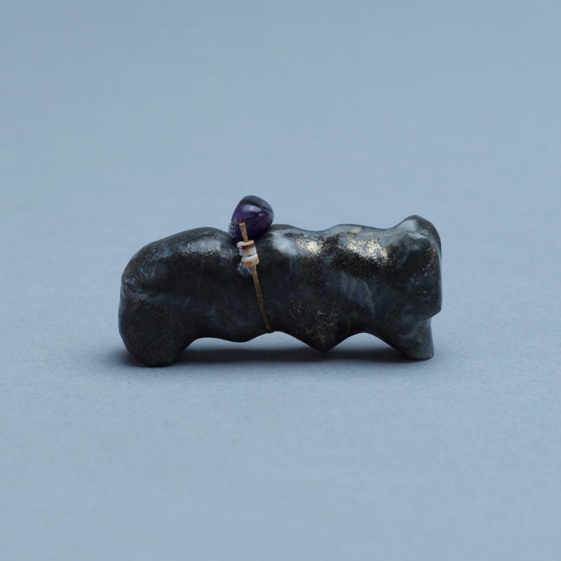 Sylvia Quam: Hematite, Wolf