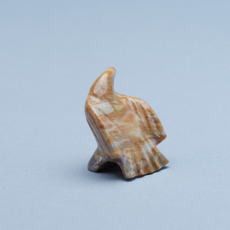 Calvert Bowannie: Picasso Marble, Raven – Zuni Artist Resource Team