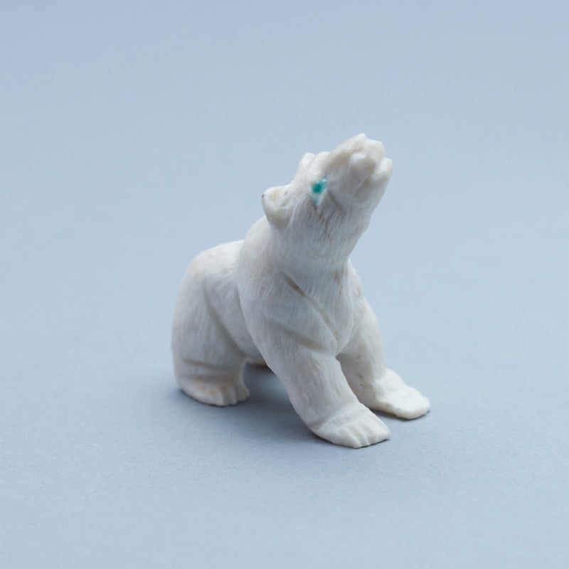 Herbert Him: White Marble, Bear