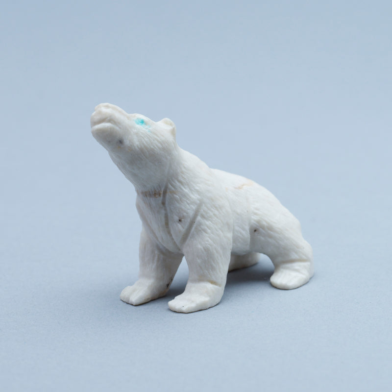 Herbert Him: White Marble, Bear