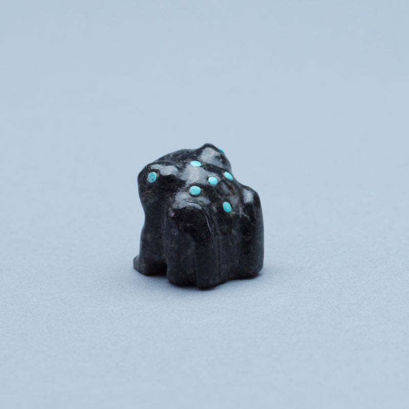 Alvin Calavaza: Green Marble, Frog