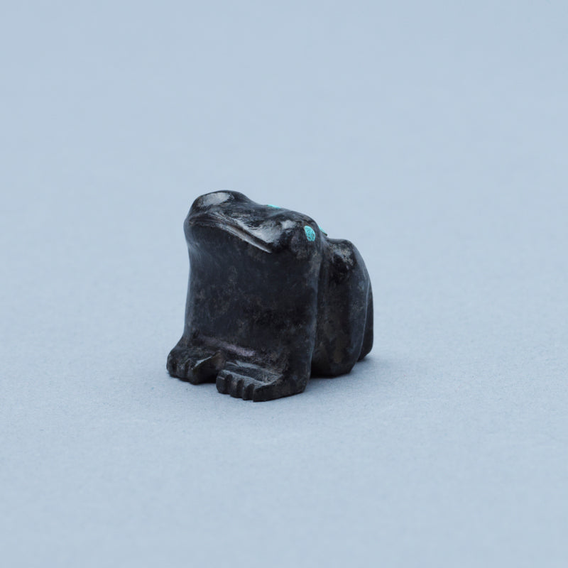 Alvin Calavaza: Green Marble, Frog