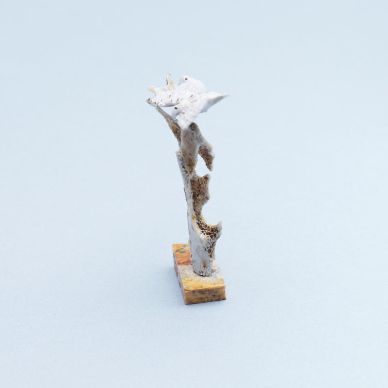 Ruben Najera: Antler, Two eagles gliding