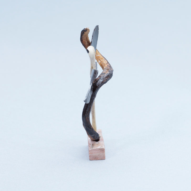 Ruben Najera: Antler/Abalone Shell, Dragonfly