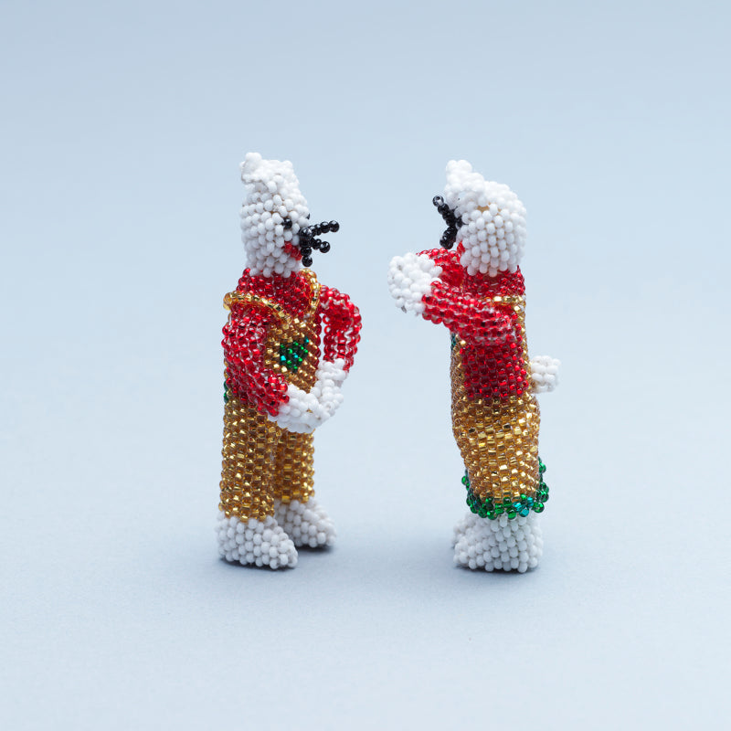Todd Poncho: Beaded, Rabbit Set
