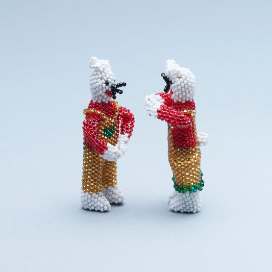 Todd Poncho: Beaded, Rabbit Set