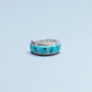 Deidre Luna: Sterling Silver/Kingman Turquoise, Ring