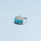 Deidre Luna: Sterling Silver/Kingman Turquoise, Ring