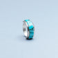 Deidre Luna: Sterling Silver/Kingman Turquoise, Ring