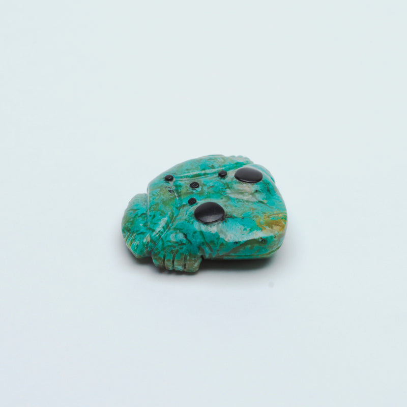 Georgette Quam: Cerrillos Turquoise, Frog