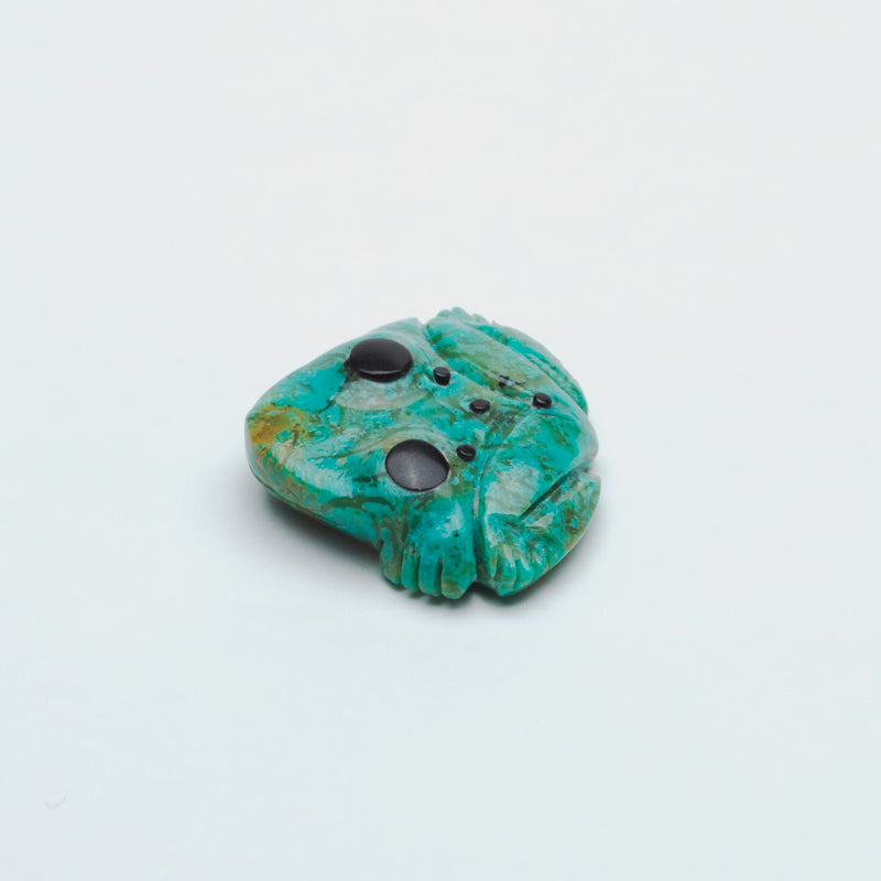 Georgette Quam: Cerrillos Turquoise, Frog