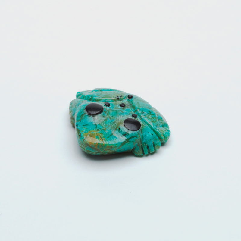 Georgette Quam: Cerrillos Turquoise, Frog