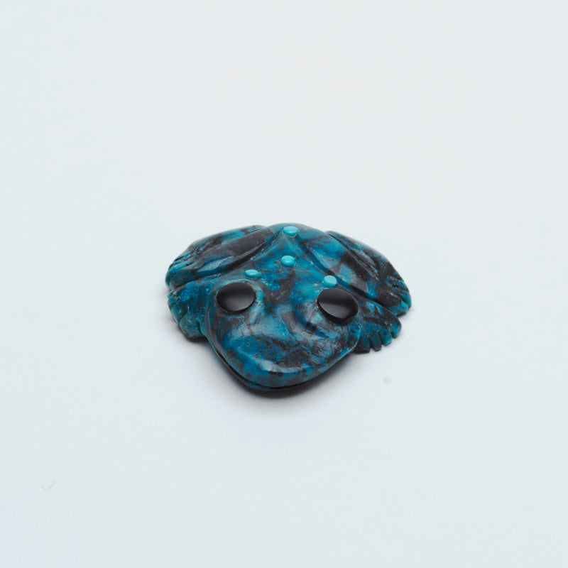 Georgette Quam: Morenci Turquoise, Frog