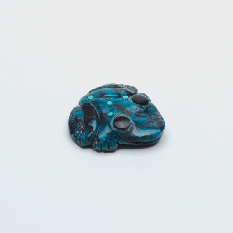 Georgette Quam: Morenci Turquoise, Frog