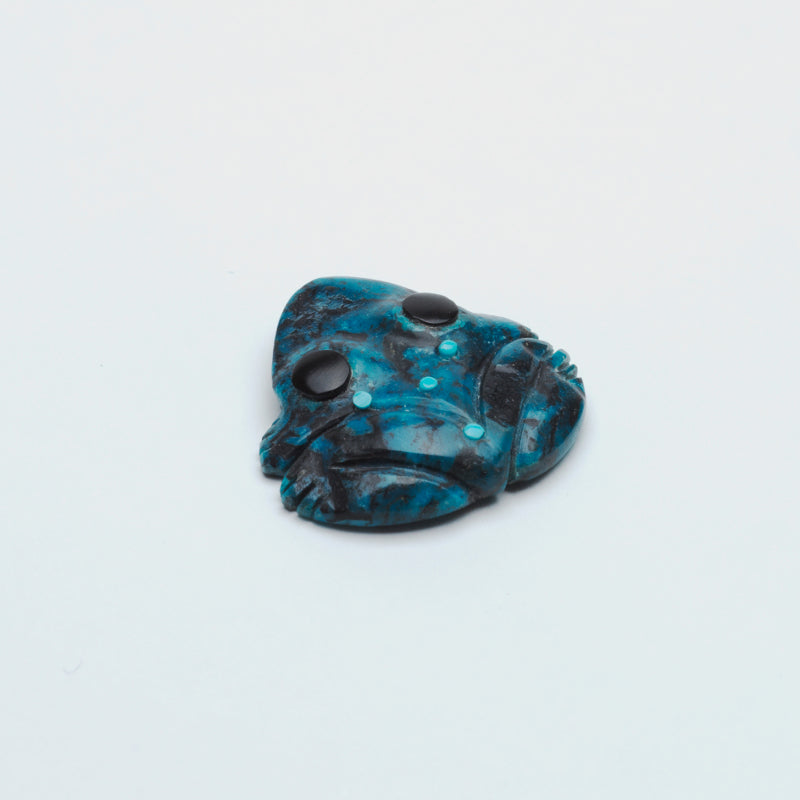 Georgette Quam: Morenci Turquoise, Frog