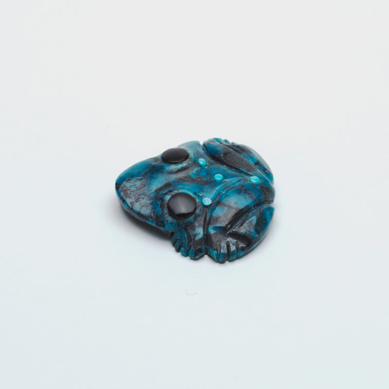 Georgette Quam: Morenci Turquoise, Frog